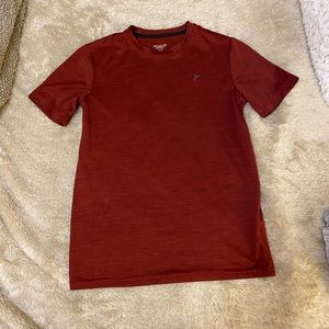 Orangey Red Old Navy Active Youth Large Shirt.
